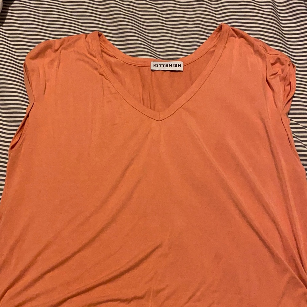 Kittenish VNeck Tshirt